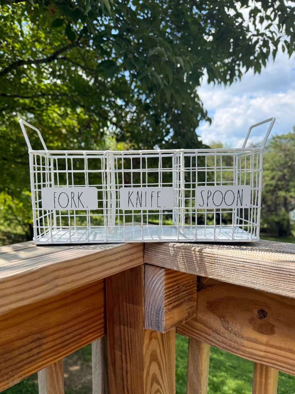 Rae Dunn utensils holder